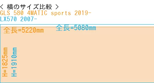 #GLS 580 4MATIC sports 2019- + LX570 2007-